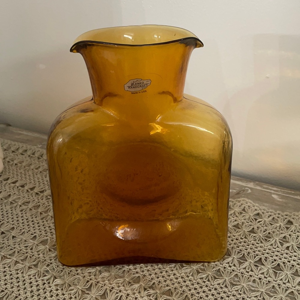 Blenko Vase 8”